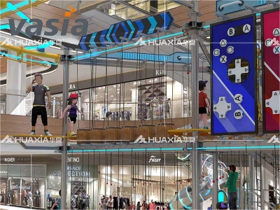 Seikkailuköysi leikkikenttä