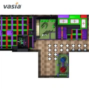 Kiinan valmistajan Indoor Trampoline Park