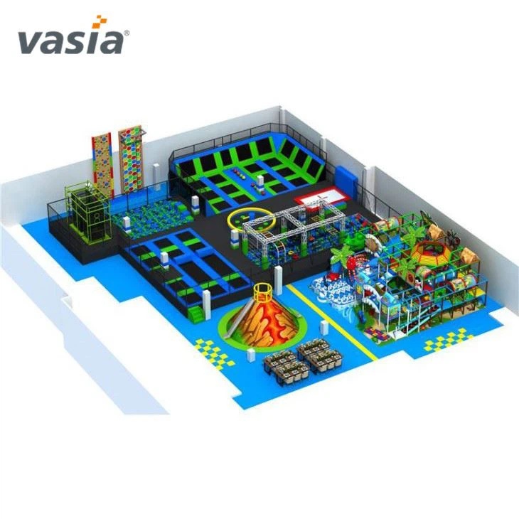 Trampoline Parkin turvatyyny