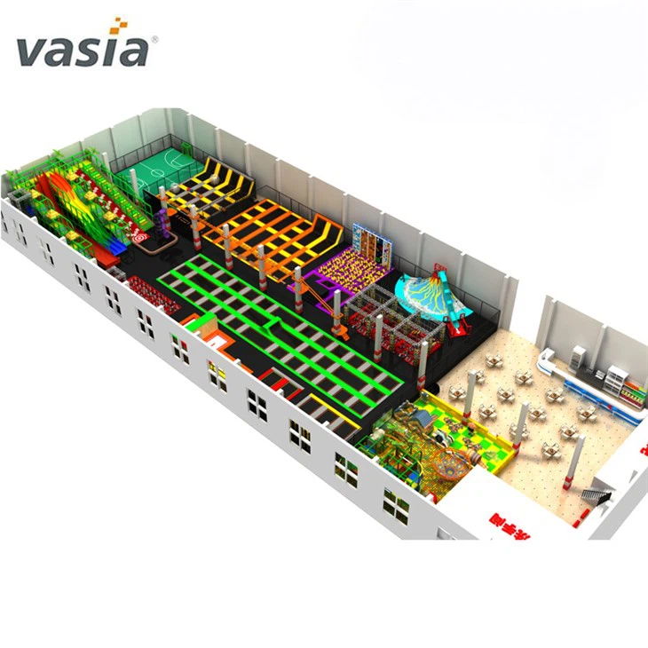 Indoor Adventure Trampoline For Adults