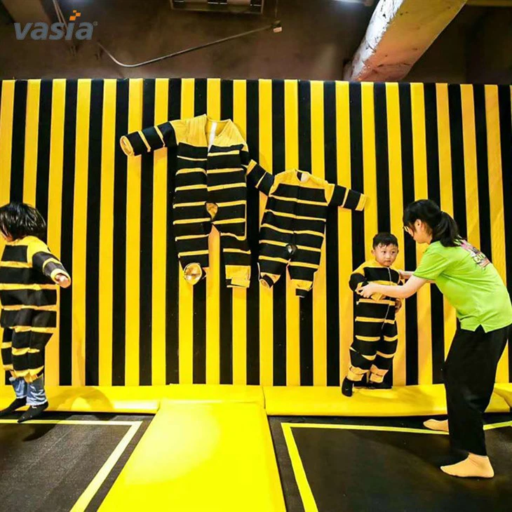 indoor adventure and trampoline park